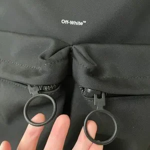 Off-White | Bags | Off White Black Tapwire Backpack | Poshmark display picture 3